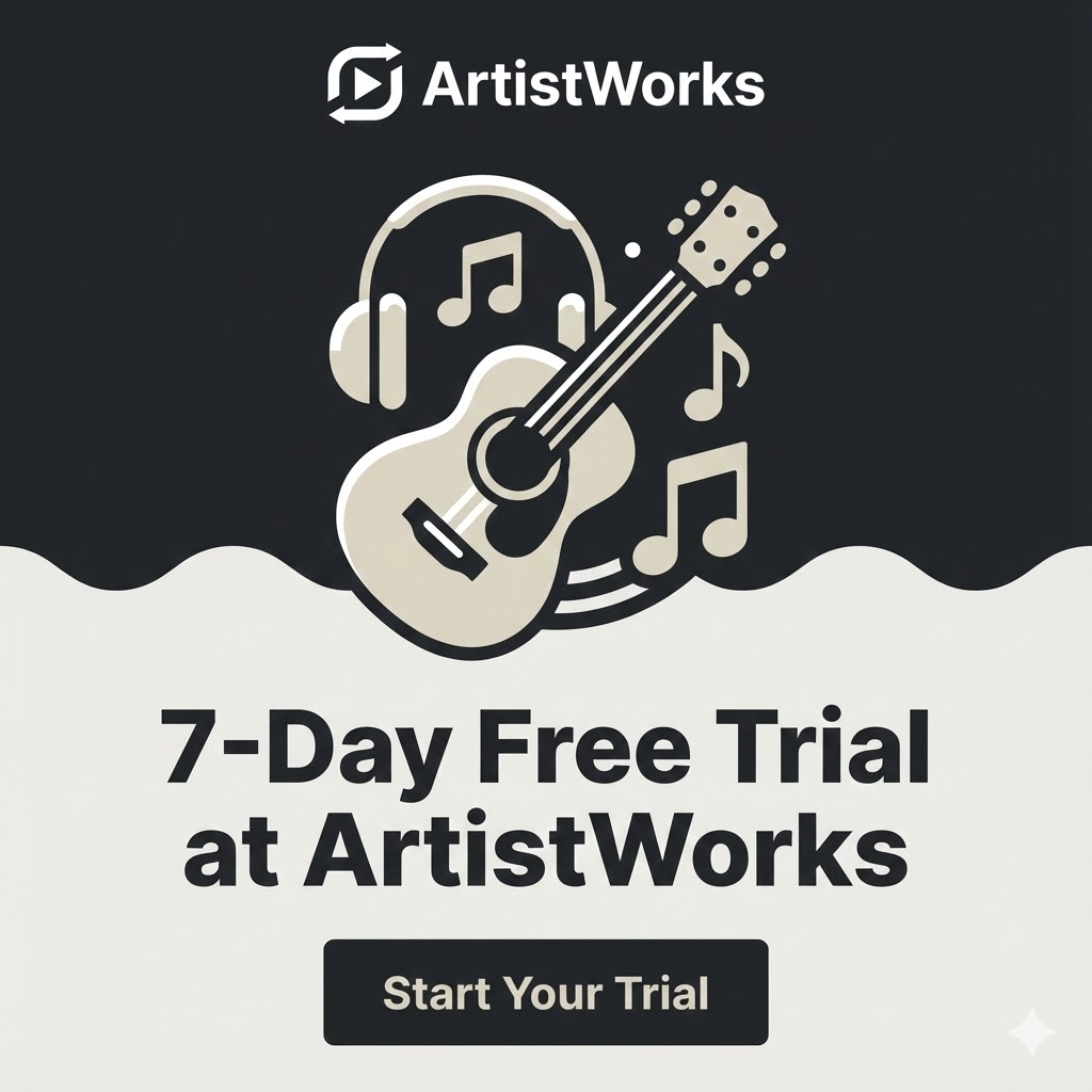 ArtistWorks Offers a 7-day Free Trial for its Online Music Schools