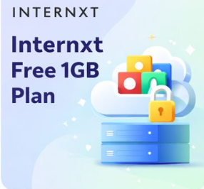 Internxt Offers a Free Plan with 1 GB of Encrypted Cloud Storage