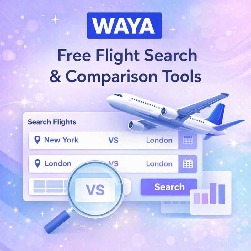 Free Flight Search & Comparison Tools